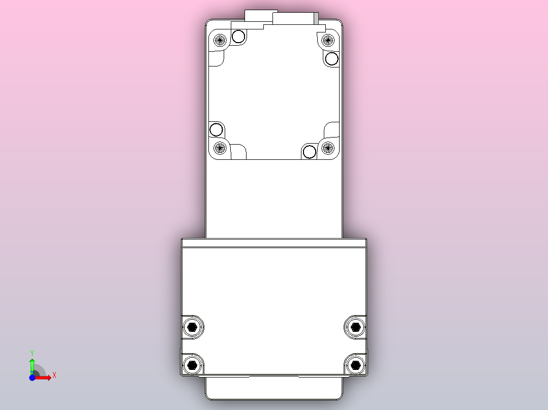 钢基模组TPA-KSR-8610C-840A1-MU-H0前视图