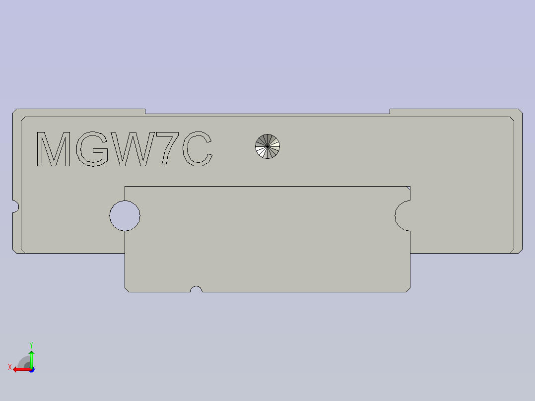 MGW7C1R110Z0C(上银)后视图