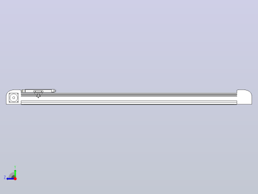 带式直线轴半闭式TPA-ONB-80-170-L1150-DR-J60-N3右视缩略图