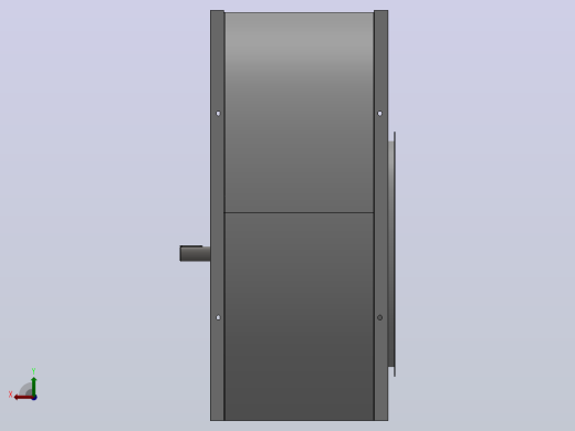 SYQS-E离心风机[SYQS-1000E]亿利达左视缩略图