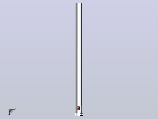 皮带直线轴半封闭可选导轨TPA-HNB-120D-110-L2050-LP-Y-P40-N3俯视缩略图
