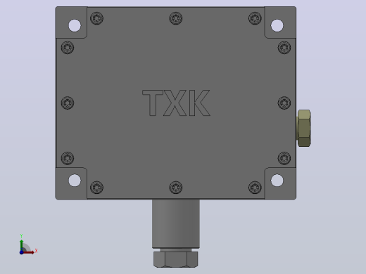 TXK-102隔爆压力控制器[TXK-102隔爆压力控制器(1021302)]前视缩略图