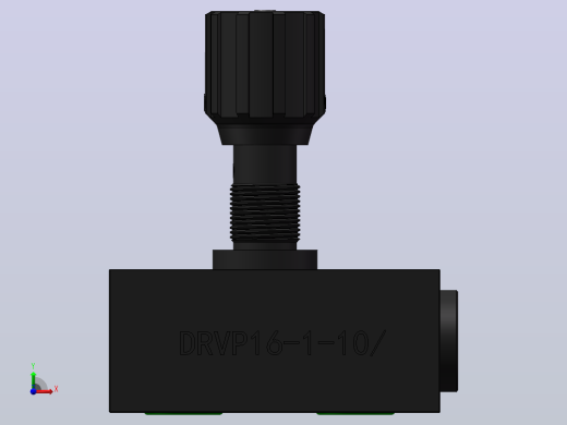 DRVP16 单向节流截止阀前视缩略图