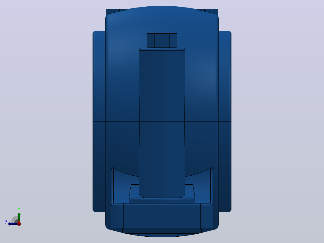 SN600系列[SN630-SSN630]轴承右视图