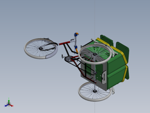 垃圾箱 垃圾处理设备rikshaw-for-garbage-collectors-1833-模型格式为 sw正等轴测缩略图