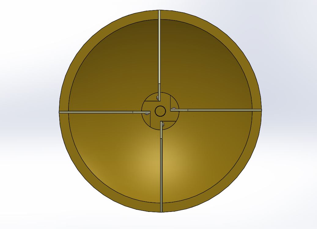 Sage毫米卡塞格林抛物面天线，适用于94 GHz (W波段)=毫米波