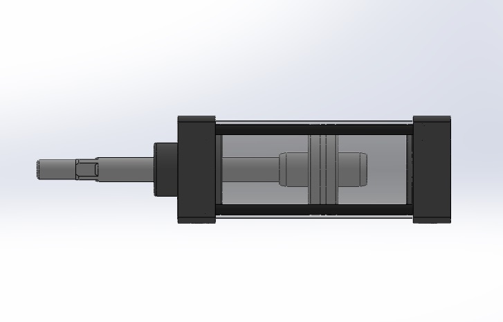 气动执行器130x90x25mm