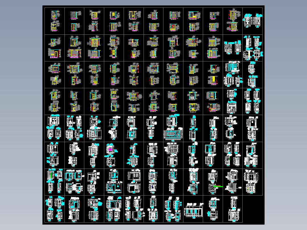家装玄关设计的详细图纸