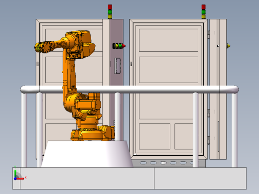 solidworks初期装配建模 之 控制柜前视缩略图