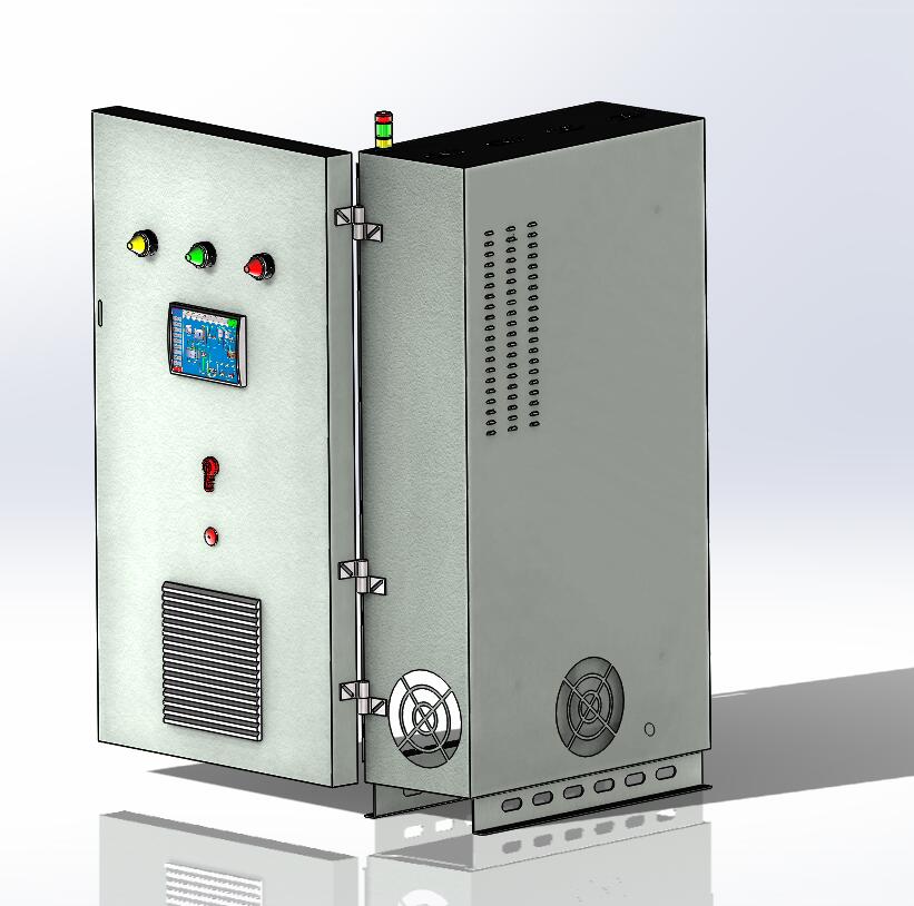 solidworks初期装配建模 之 控制柜
