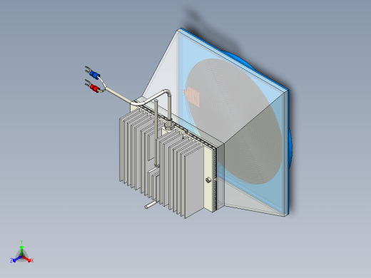 透镜太阳能电源