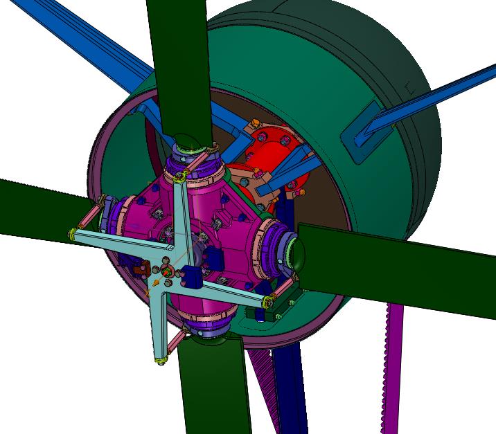 电动航空器自动变距螺旋桨