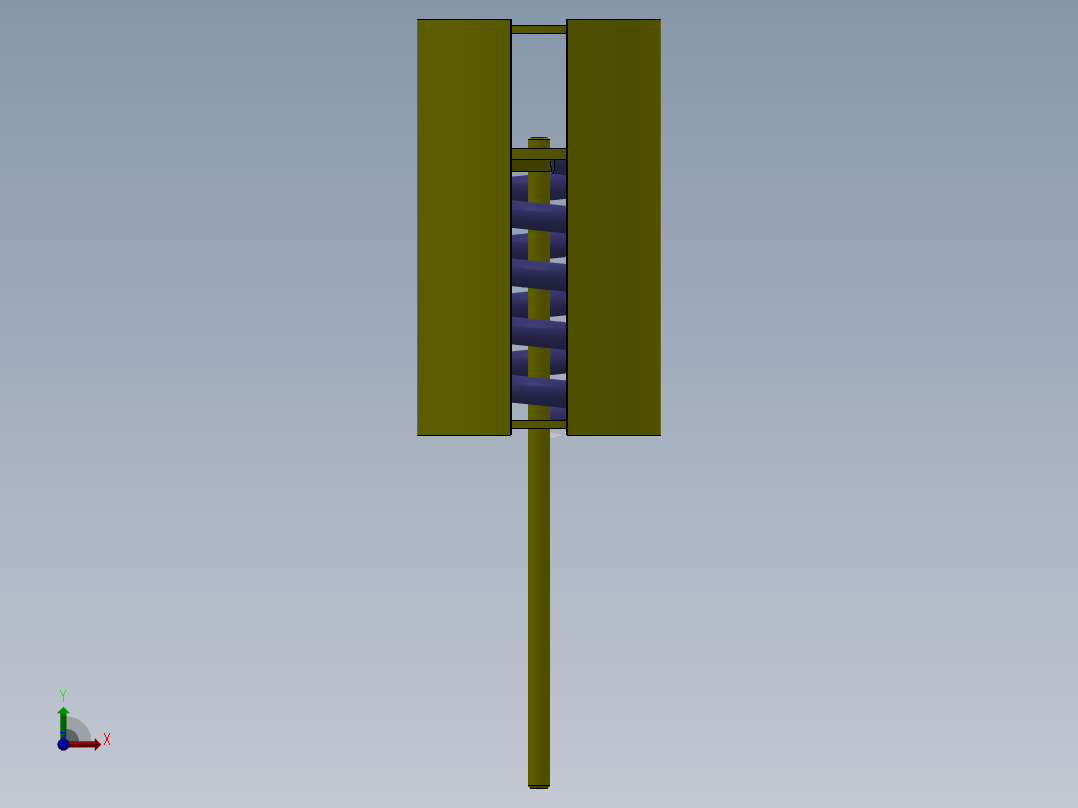 管道连接件-连接件 (5)前视图