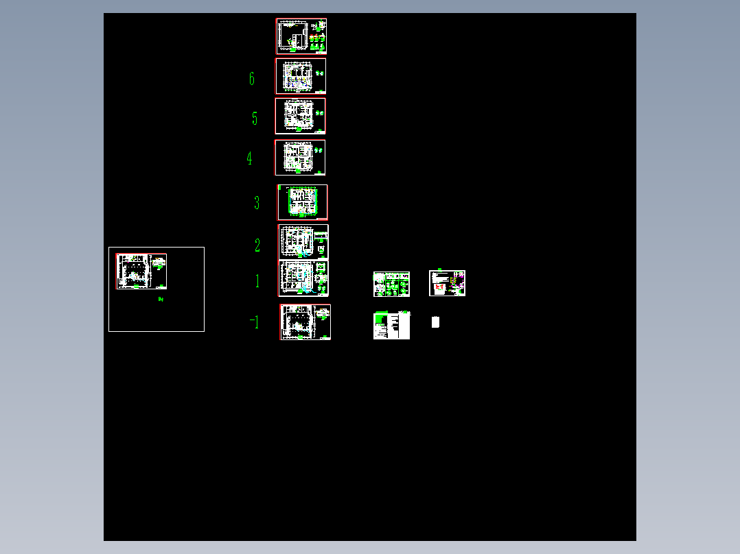 潍坊某超市3期空调通风图