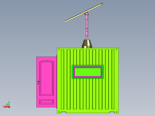 集装箱民宿酒店后视缩略图