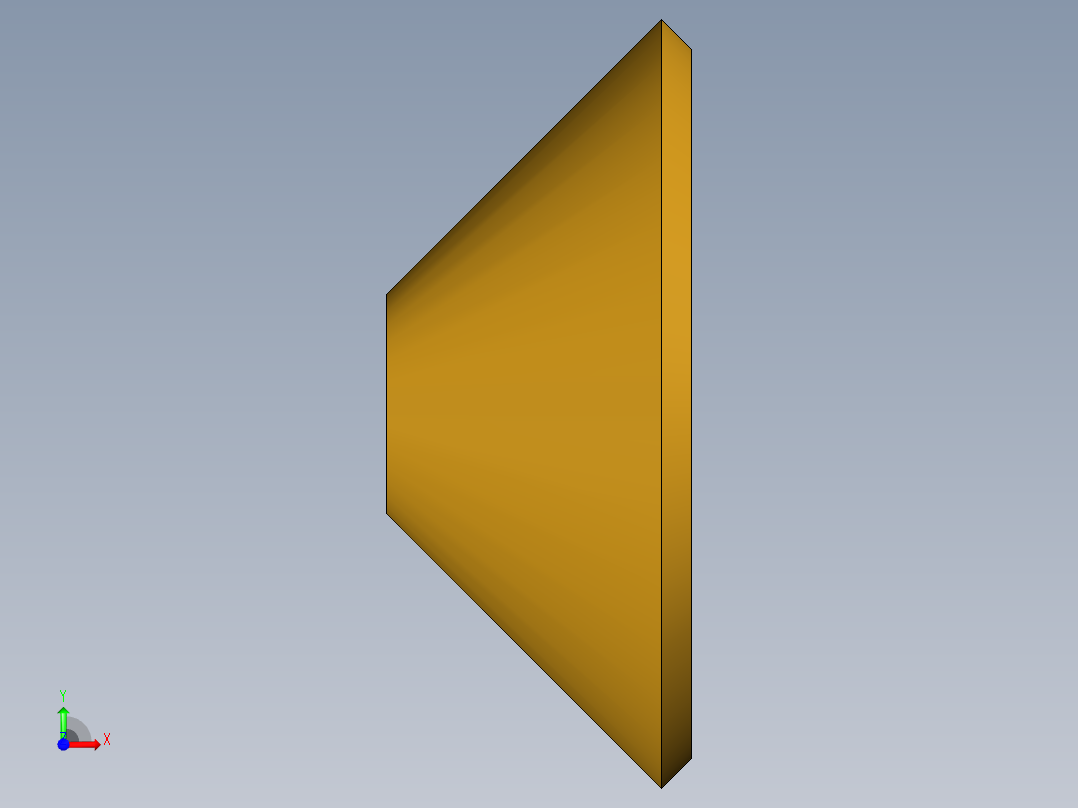 扩口式工业通用硬管接头Copper Flare Gasket 2GF-6前视图