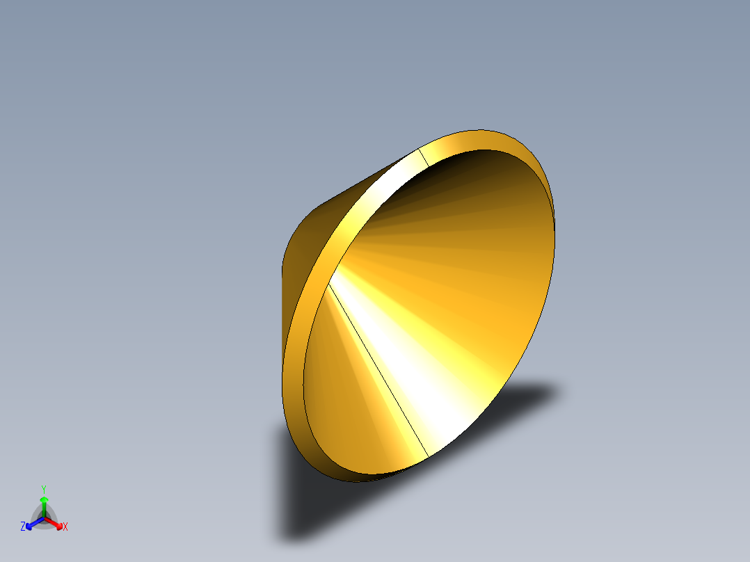 扩口式工业通用硬管接头Copper Flare Gasket 2GF-6正等轴测图