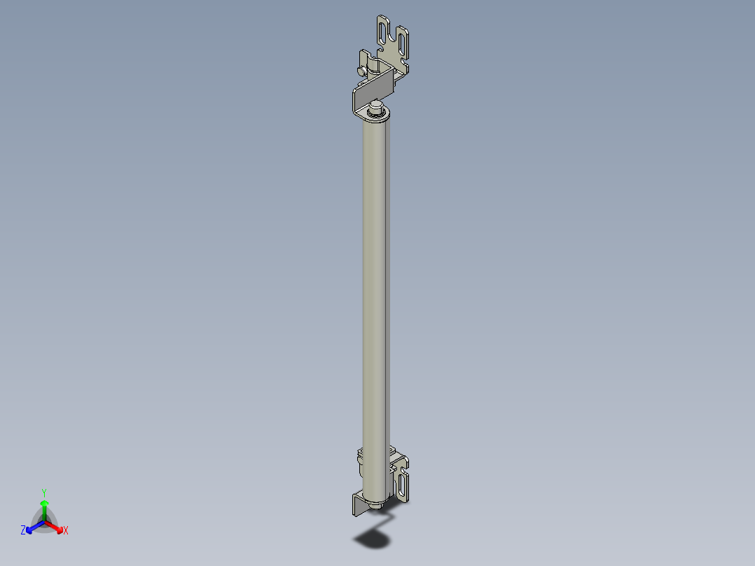 基恩士SL-JB31_back-mount_kc图纸模型正等轴测图