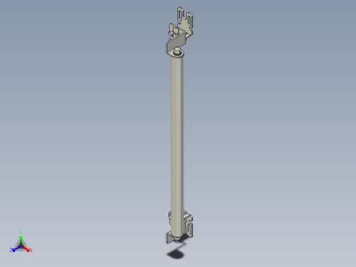 基恩士SL-JB31_back-mount_kc图纸模型正等轴测缩略图