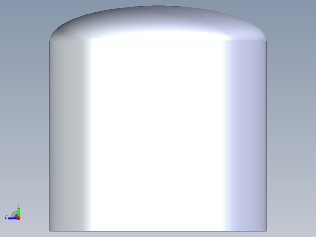 聚氯乙烯配件19-Sch80_Cap_SOC_847-003 _0.375in右视图