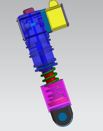 电控单体泵UG三维建模