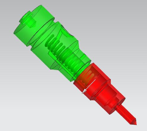 电控单体泵UG三维建模