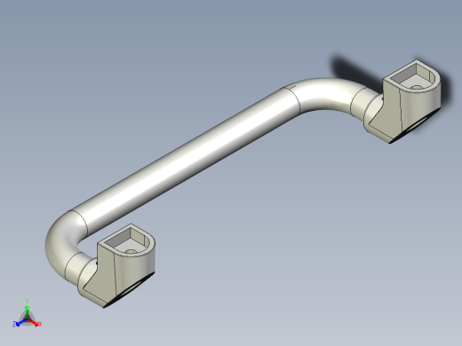 取手(鋁合金)M3-3D多系列多零件图纸模型