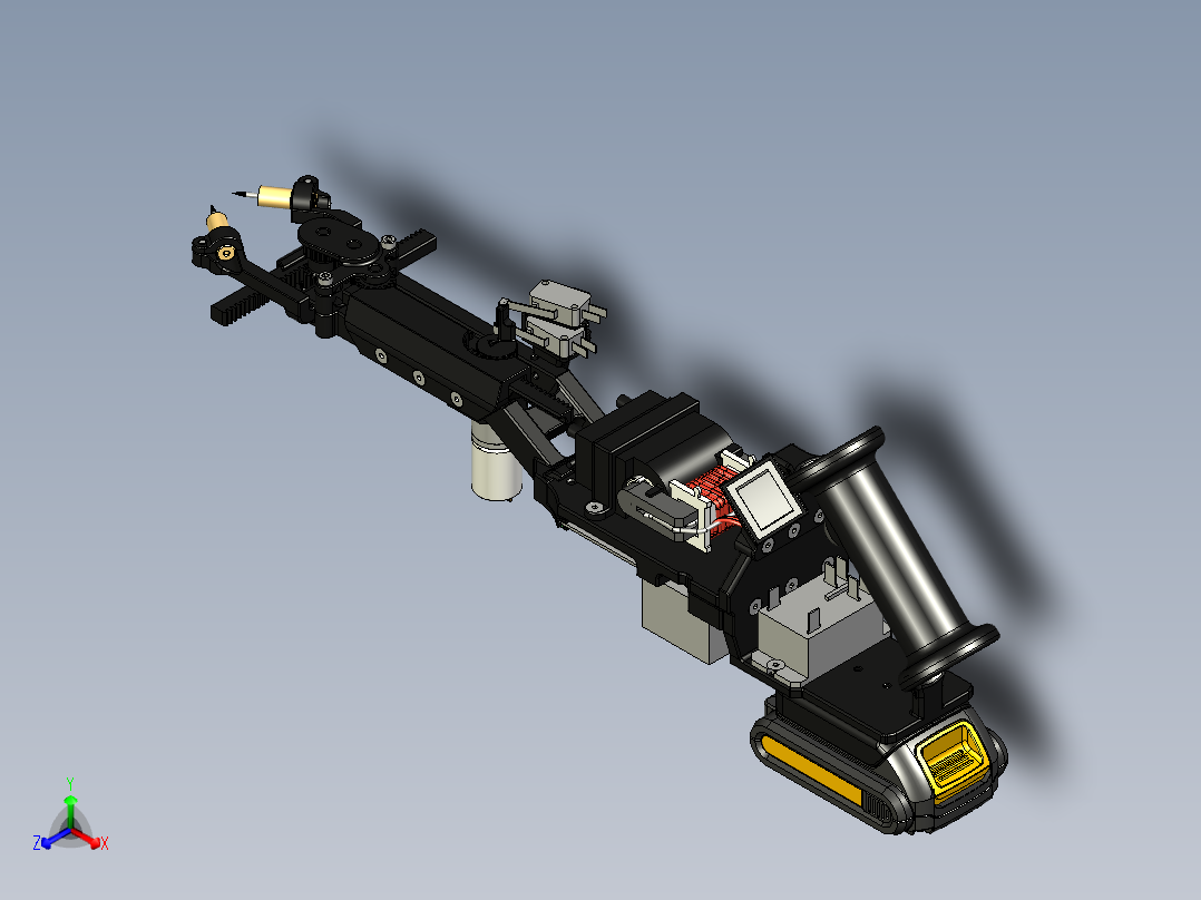 MVAC-MIP-B高压注入探头3D图纸 IGES格式