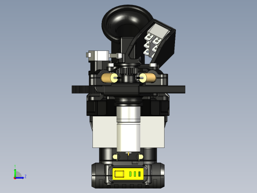 MVAC-MIP-B高压注入探头3D图纸 IGES格式左视缩略图