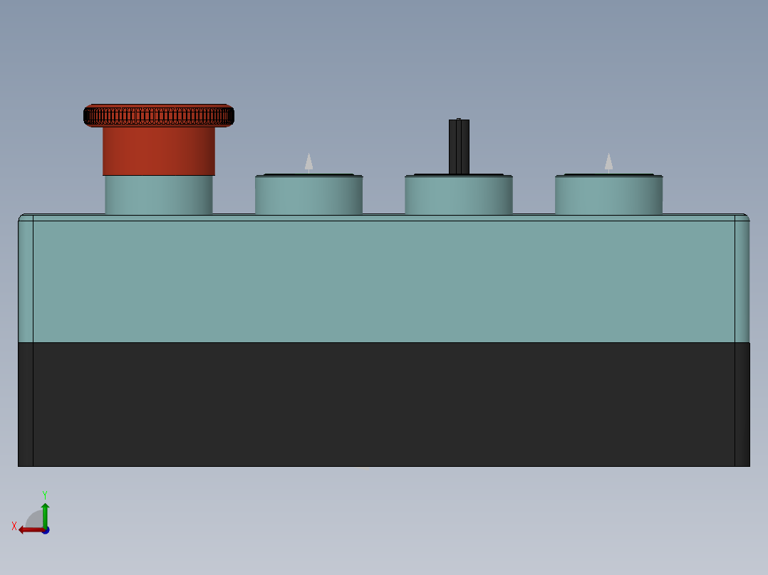 10常用按钮、开关、按钮盒后视图