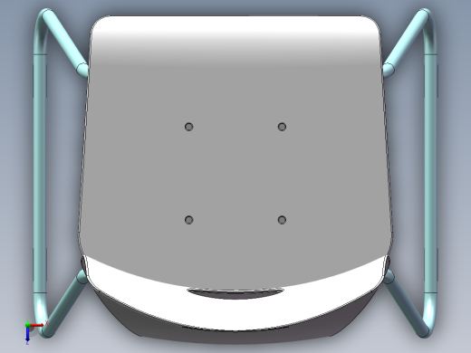 椅子俯视缩略图