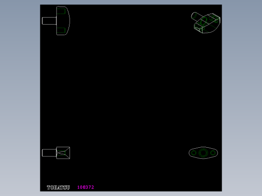 把手CT.476p,CT.476S-P-INOX-2D多系列多零件图纸模型