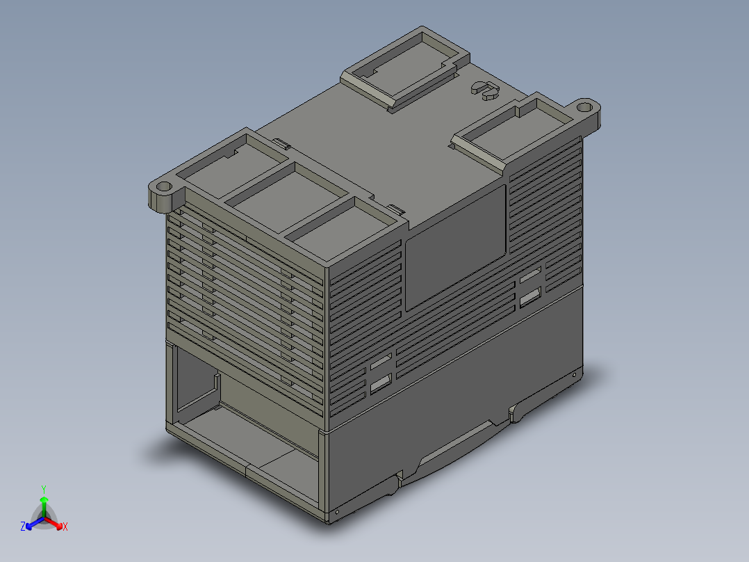 XD-E1WT-D正等轴测图