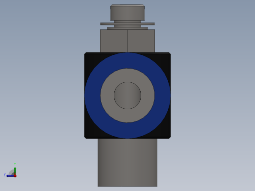 Ø12 x 1-4 - CONTROLE DE FLUXO 90° BANJO (C0K511228)右视缩略图