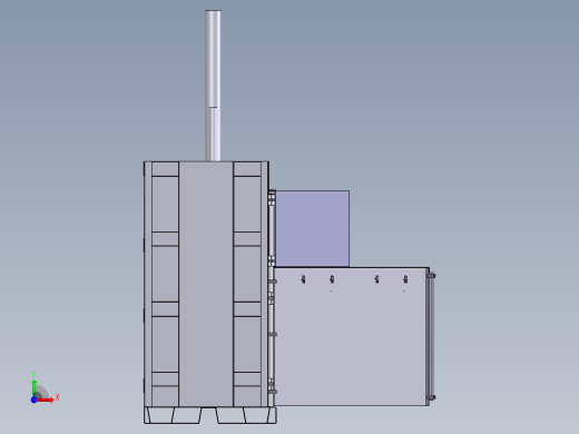 废纸打包机前视缩略图