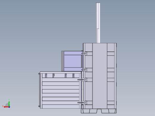 废纸打包机后视缩略图