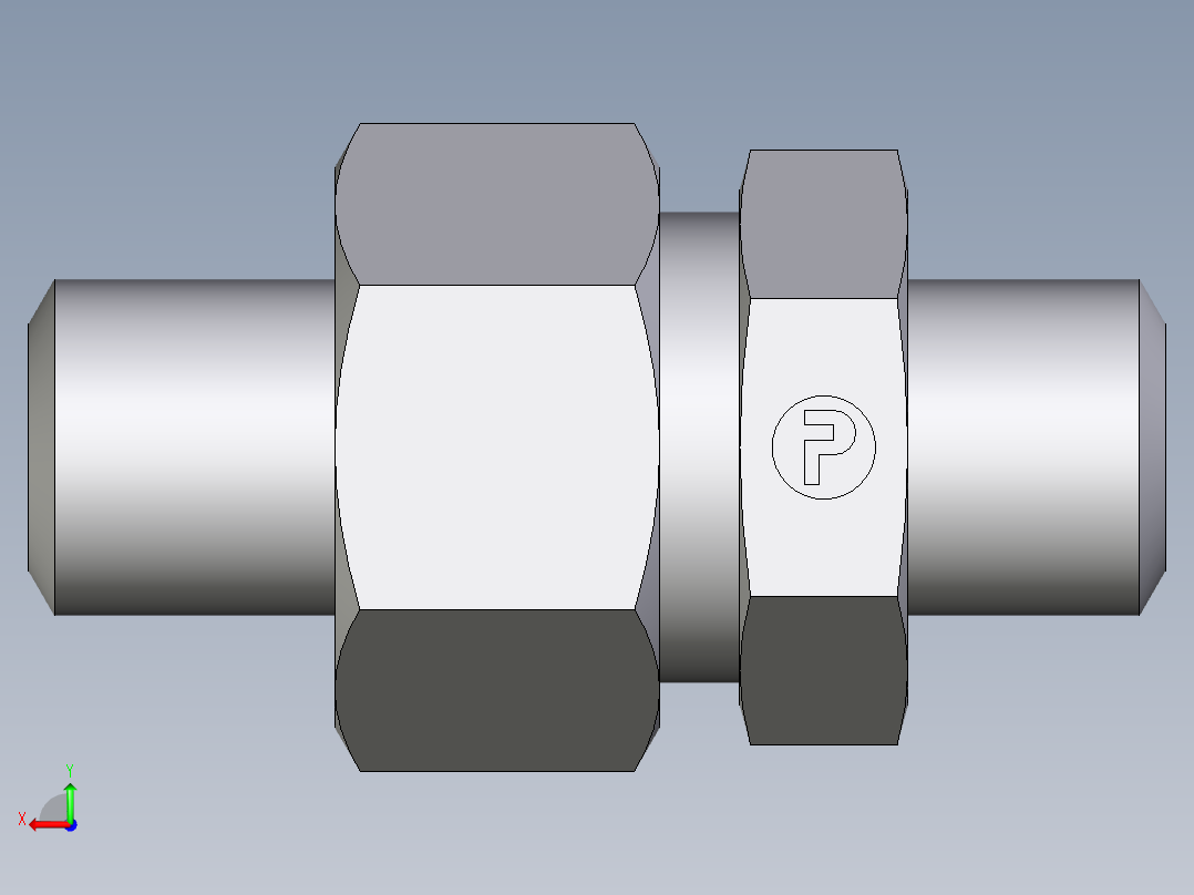 卡套式工业通用硬管接头EO_Weld_fitting_for_tubes_ASK630X6S后视图