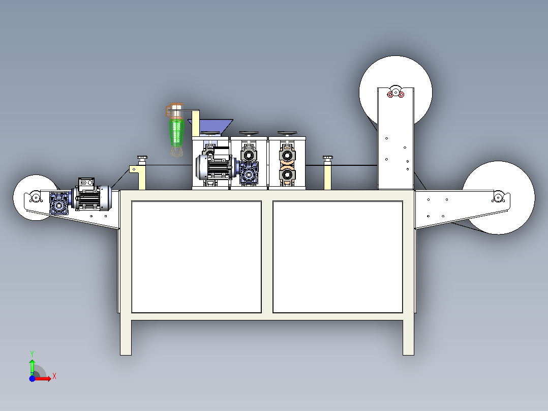 消毒袋封口机x_t前视图