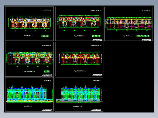 建筑单体方案图