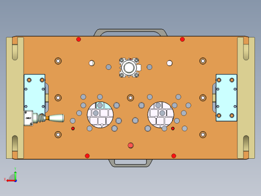 N500-T0P笔记本CNC工装夹具三维模型-CNC8后视缩略图