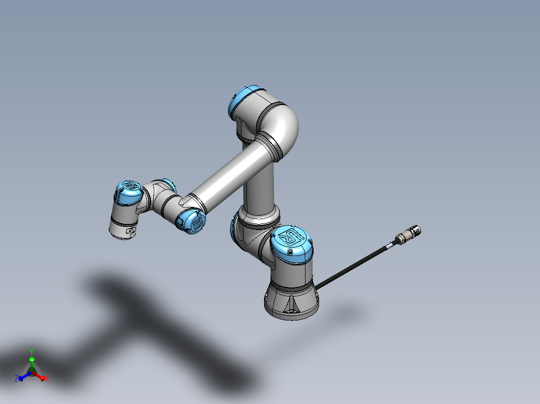 自动作业平台sw18可编辑正等轴测图