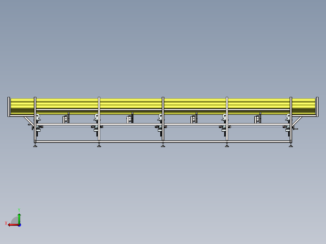 全自动管材上料机sw18可编辑后视图