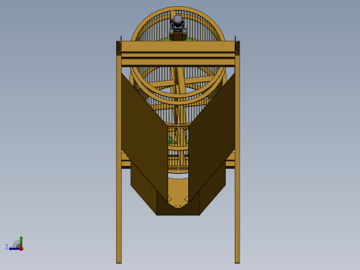 YGS50滚筒筛sw14可编辑右视缩略图