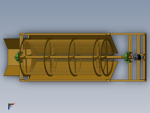 YGS50滚筒筛sw14可编辑俯视缩略图