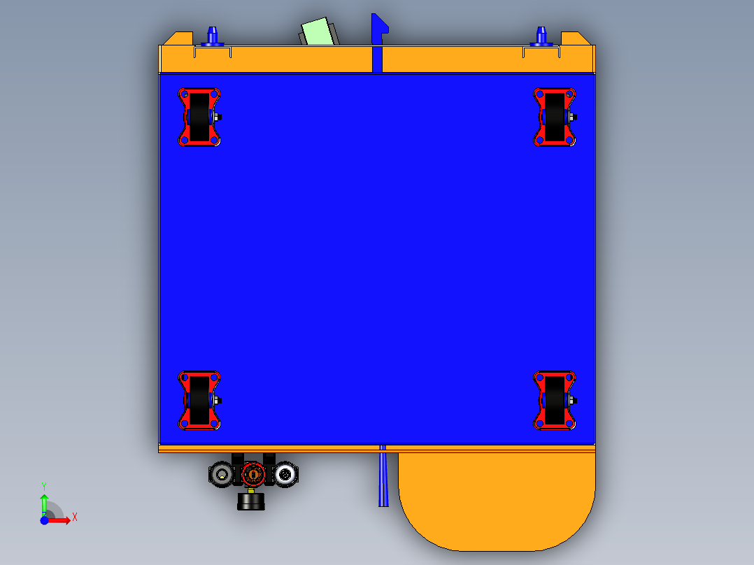 半导体SMD元件测试分选一体机前视图