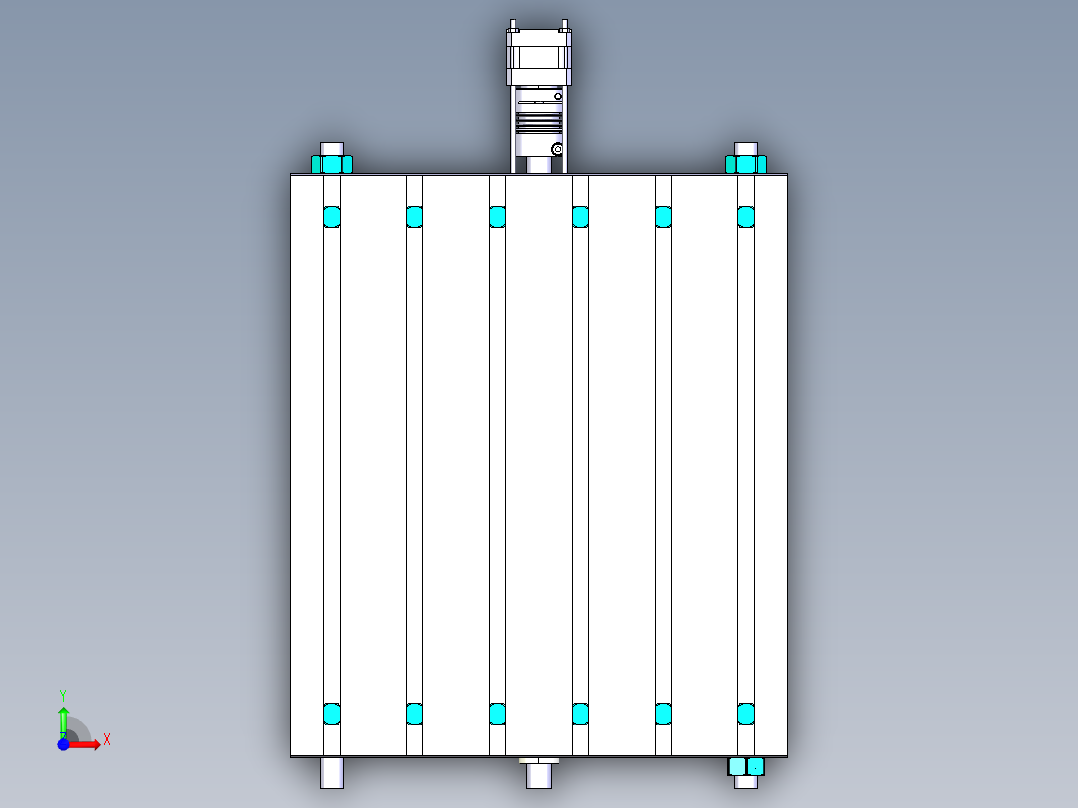A2004866-PCB 数控铣床前视图