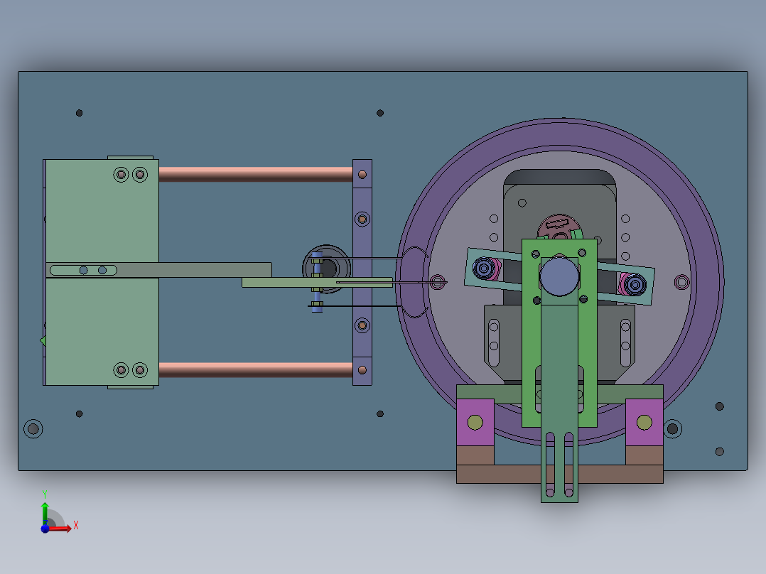 C600 咖啡胶囊自动封口机前视图