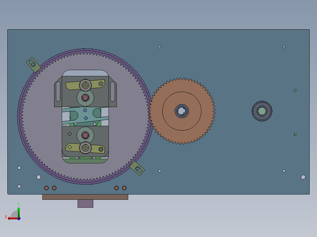 C600 咖啡胶囊自动封口机后视图
