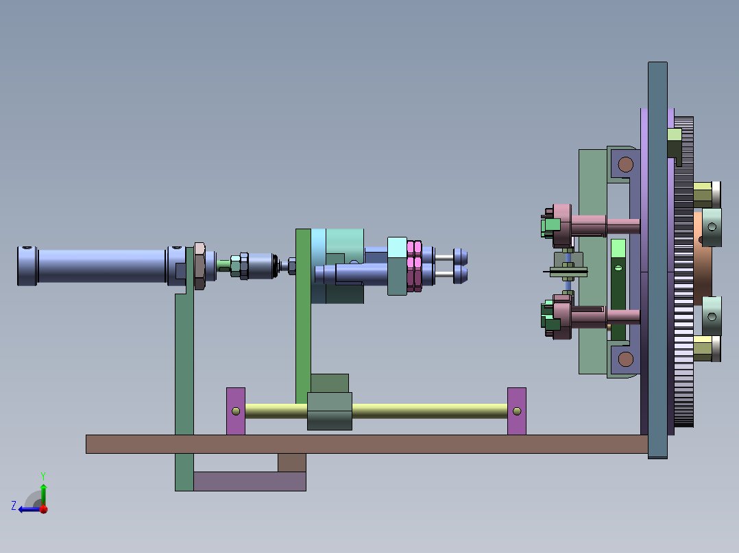C600 咖啡胶囊自动封口机右视图