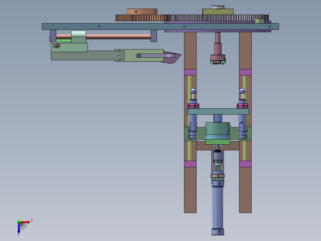 C600 咖啡胶囊自动封口机俯视图